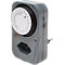 Tages-Zeitschaltuhr brennenstuhl® MZ 20, analog, 24-h Programm, 96 Ein-/Ausschaltzeiten pro Tag, IP20, grau