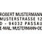 Tampon-adresse à monter soi-même Typo 4912 trodat®