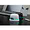 Tampon digital COLOP e-mark®, 600 dpi, micro-USB/wifi, avec cartouche d'imprimante CMY, bouton poussoir et piles, noir