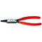 Tang met ronde neus L.140mm kop pol.Ku.-coating KNIPEX