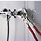 Tangsleutel L.180mm Klem w.40mm verchroomde multi-comp. huls