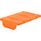 Tapa abatible para depósito portátil CEMO DT-Mobil Easy 430 l/460 l/600 l/980 l y DT-Mobil Easy 850/100 l, naranja