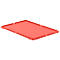 Tapa, para cajas EURO de las series MF y LTF, con gancho, roja