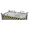 Tapa, para contenedor con trampilla FB 1500, galvanizado