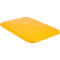 Tapa para recipiente rectangular, plástico, 340 l, amarillo