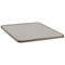 Tapa plana para recipiente rectangular, 1500 l, gris