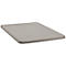 Tapa plana para recipiente rectangular, 2200 l, gris