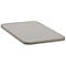 Tapa plana para recipiente rectangular, 300 l, gris