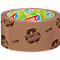 Tape verpakkingstape tesapack® Eco & Strong, 6 rollen, bruin (bedrukt)