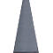 tapis anti-salissures miltex Eazycare Style, angulaire, antistatique, résistant aux UV, lavable, nylon haute torsion &amp; caoutchouc Niltril, 850 x 3000 mm, bleu-gris