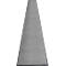 tapis anti-salissures miltex Eazycare Style, angulaire, antistatique, résistant aux UV, lavable, nylon haute torsion &amp; caoutchouc Niltril, 850 x 3000 mm, gris basalte