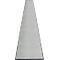 tapis anti-salissures miltex Eazycare Style, angulaire, antistatique, résistant aux UV, lavable, nylon haute torsion &amp; caoutchouc niltril, 850 x 3000 mm, gris galet