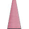 tapis anti-salissures miltex Eazycare Style, angulaire, antistatique, résistant aux UV, lavable, nylon haute torsion &amp; caoutchouc niltril, 850 x 3000 mm, rose clair