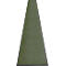 tapis anti-salissures miltex Eazycare Style, angulaire, antistatique, résistant aux UV, lavable, nylon haute torsion et caoutchouc niltril, 850 x 3000 mm, vert oxyde de chrome