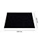 Tapis de sol noir avec dimensions : 600 mm x 400 mm.