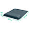Tapis de souris Leitz Ergo avec repose-poignets + repose-poignets Ergo pour claviers, ergonomique, réglable en hauteur, antidérapant, gris foncé
