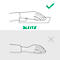 Tapis de souris Leitz Ergo avec repose-poignets + repose-poignets Ergo pour claviers, ergonomique, réglable en hauteur, antidérapant, gris foncé