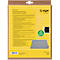 Tapis de souris Sigel Eyestyle, L 250 x P 200 x H 7 mm, surface textile en PET recyclé, gris clair/noir 