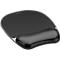 Tapis souris ave repose-poignets Crystal Gel - noir
