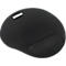 Tapis souris et repose-poignet en gel - surface en tissu - L 225 x P 245 x H 21 mm - noir - notre marque Schäfer Shop Select 