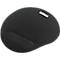 Tapis souris et repose-poignet en gel - surface en tissu - L 225 x P 245 x H 21 mm - noir - notre marque Schäfer Shop Select 