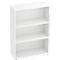 TARA boekenkast, 3 OH, stapelbaar, B. 800 x D 330 x H 1144 mm, wit