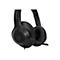 Schwarzes Headset mit Mikrofon, Marke Targus. Der KopfhÃ¶rer hat runde Ohrmuscheln, ein Mikrofon und ein Kabel.