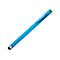 Ein blauer Targus Stylus-Stift mit silbernen Akzenten vor weißem Hintergrund.