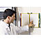 Tarifold Wandsichttafelsystem, Wandhalter, Metall + Sichttafeln, PVC, für DIN A4, 10 Stück, farbsortiert