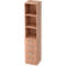 TARVIS combi-boekenkast, 5 OH, 2 legborden, 4 laden, B 405 x D 420 x H 2004 mm, notendecor