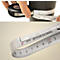 Taschenrollbandmaß Talmeter L.2m B.16mm mm/cm EG II ABS