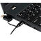 Tastatur BakkerElkhuizen UltraBoard 960 V2, QWERTZ, mit Nummernblock, USB-C, ergonomisch, kompakt & augenschonend, L 146 x B 363 x H 19 mm, grau