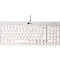 Tastatur BakkerElkhuizen UltraBoard 960 V2, QWERTZ, mit Nummernblock, USB-C, ergonomisch, kompakt & augenschonend, L 146 x B 363 x H 19 mm, grau