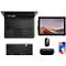 Tastatur Kensington Multi-Device Dual Wireless, kompakt, bis zu 3 Endgeräte, kabellos, Windows & Mac, B 310 x T 140 x H 35 mm, schwarz