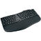 Tastatur Kensington Pro Fit™ Ergo KB675 EQ TKL, kabellos, wiederaufladbarer Akku, QWERTZ, für bis zu 3 Endgeräte, Handballenauflage, PCR, schwarz