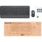 Tastatur-Maus-Set Logitech Signature Combo MK650 for Business, kabellos, QWERTZ, Handballenauflage, 2 Verbindungsmodi, schwarz