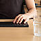 Tastatur R-Go Compact Break, kabellos, QWERTZ, LED-Pausenanzeige, Bluetooth/USB, schwarz