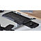Tastaturschublade Fellowes®, auf 3 feste Höhen verstellbar, mit Mausablage, einschiebbar, B 558,8 x T 295,3 x H 58,7 mm, graphit