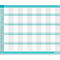 Teamplaner Korsch 2026, 12 colonnes, calendrier pour D/EN/F/I, dates de vacances, prévision jusqu'à mars 2027, L 440 x H 360 mm, papier