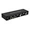 TECHly 2-Port DisplayPort1.2 Dual-Monitor KVM Switch - KVM-/Audio-/USB-Switch - 2 Anschlüsse