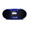 TechniSat DigitRadio 1990 - Audiosystem - 2 x 1.5 Watt - Blau