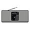 TechniSat DigitRadio 2 S - DAB+-Radio - Schwarz, weiß