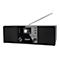 TechniSat DigitRadio 370 CD BT - Audiosystem - 2 x 5 Watt - Schwarz