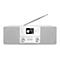 TechniSat DigitRadio 370 CD BT - Audiosystem - 2 x 5 Watt - weiß