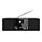 TechniSat DigitRadio 370 CD IR - Audiosystem - 2 x 5 Watt - Schwarz