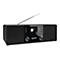 TechniSat DigitRadio 370 CD IR - Audiosystem - 2 x 5 Watt - Schwarz