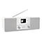 TechniSat DigitRadio 370 CD IR - Audiosystem - 2 x 5 Watt - weiß