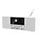 TechniSat DigitRadio 4 C - DAB-Radio - 2 x 10 Watt - weiß