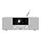 TechniSat DigitRadio 4 C - DAB-Radio - 2 x 10 Watt - weiß
