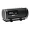 TechniSat DigitRadio Bike 1 - Tragbares DAB-Radio - 5 Watt - Schwarz, Silber